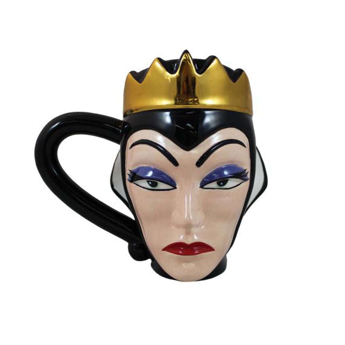 BIOWORLD Halloween Evil Queen Sculpted Ceramic Mug, Snow White, 20 Oz, 1 Count 191681014162