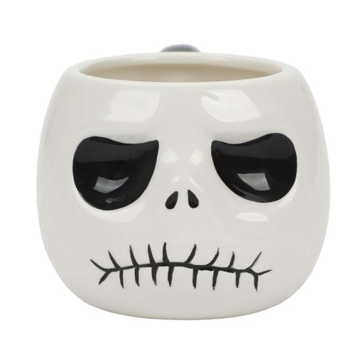 BIOWORLD Halloween Jack Skellington Sculpted Ceramic Mug, Nightmare Before Christmas, 20 Oz, 1 Count 196179804409