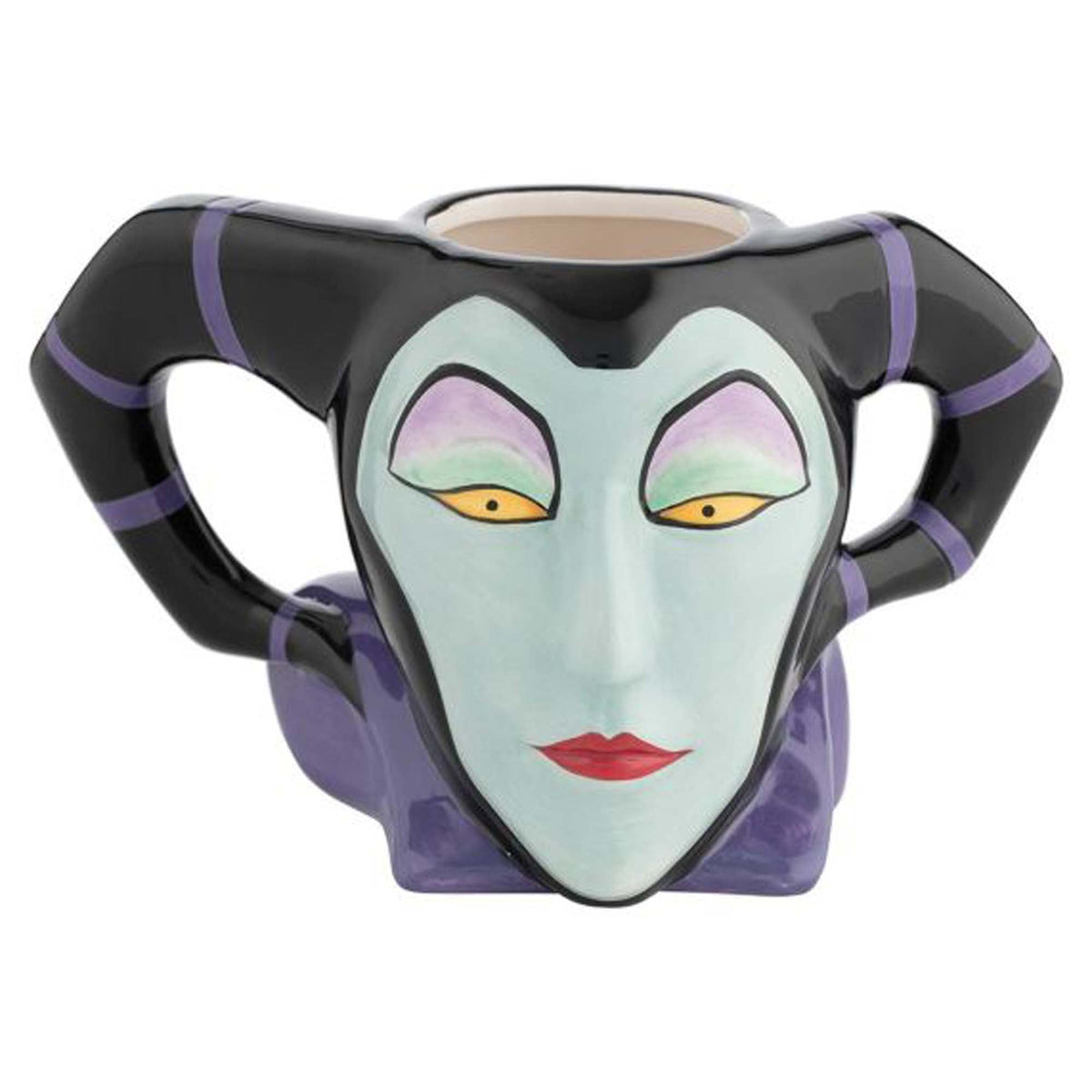 BIOWORLD Halloween Maleficent Sculpted Ceramic Mug, Sleeping Beauty, 20 Oz, 1 Count 191681009649