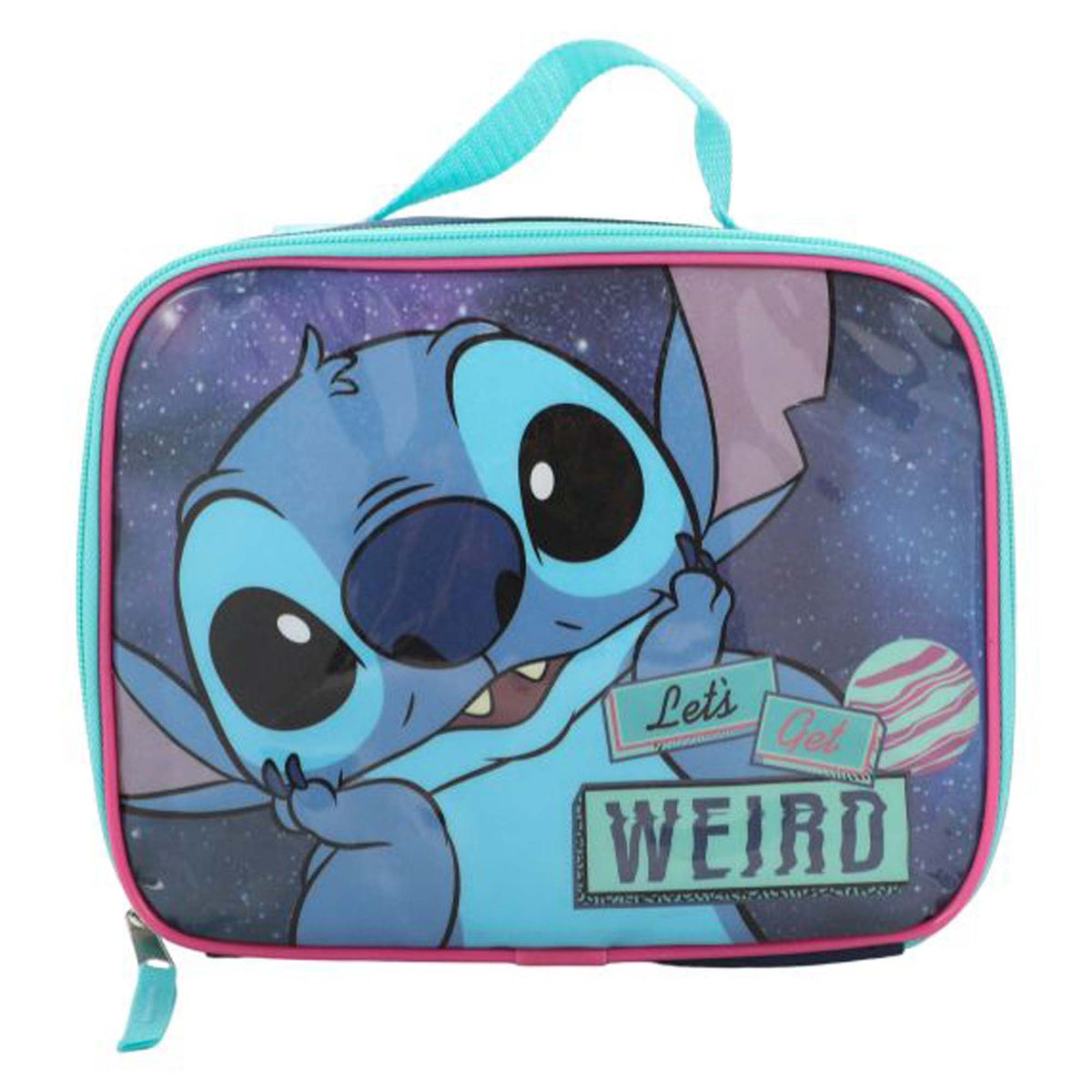 BIOWORLD Kids Birthday Disney Lilo and Stitch Lunch Bag 196179830491