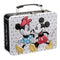 BIOWORLD Kids Birthday Disney Minnie and Mickey Mouse Tin Lunch Box 661261313034