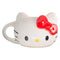 BIOWORLD Kids Birthday Hello Kitty Sculpted Ceramic Mug, 1 Count 196179593617