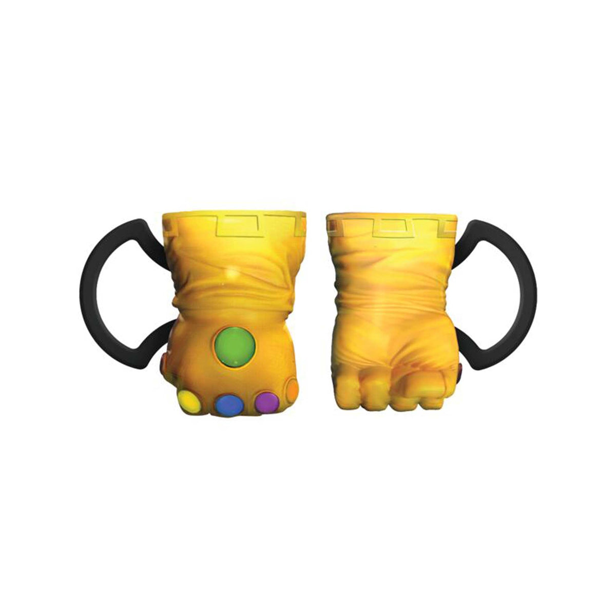 BIOWORLD Kids Birthday Infinity Gauntlet Sculpted Ceramic Mug, Marvel, 1 Count 191681014414