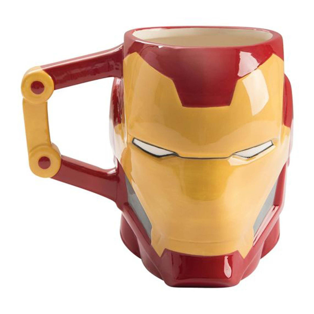 BIOWORLD Kids Birthday Iron Man Sculpted Ceramic Mug, Marvel, 20 Oz, 1 Count 191681001995