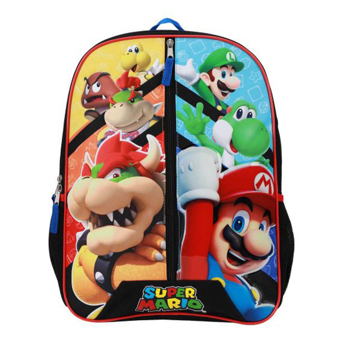 BIOWORLD Kids Birthday Super Mario Backpack, Nintendo, 16 Inches, 1 Count 196179357714