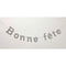 BK-Cowry Ningbo Trading CO Ltd General Birthday Silver "Bonne Fête" Letter Banner, 94 Inches, 1 Count 810120711287