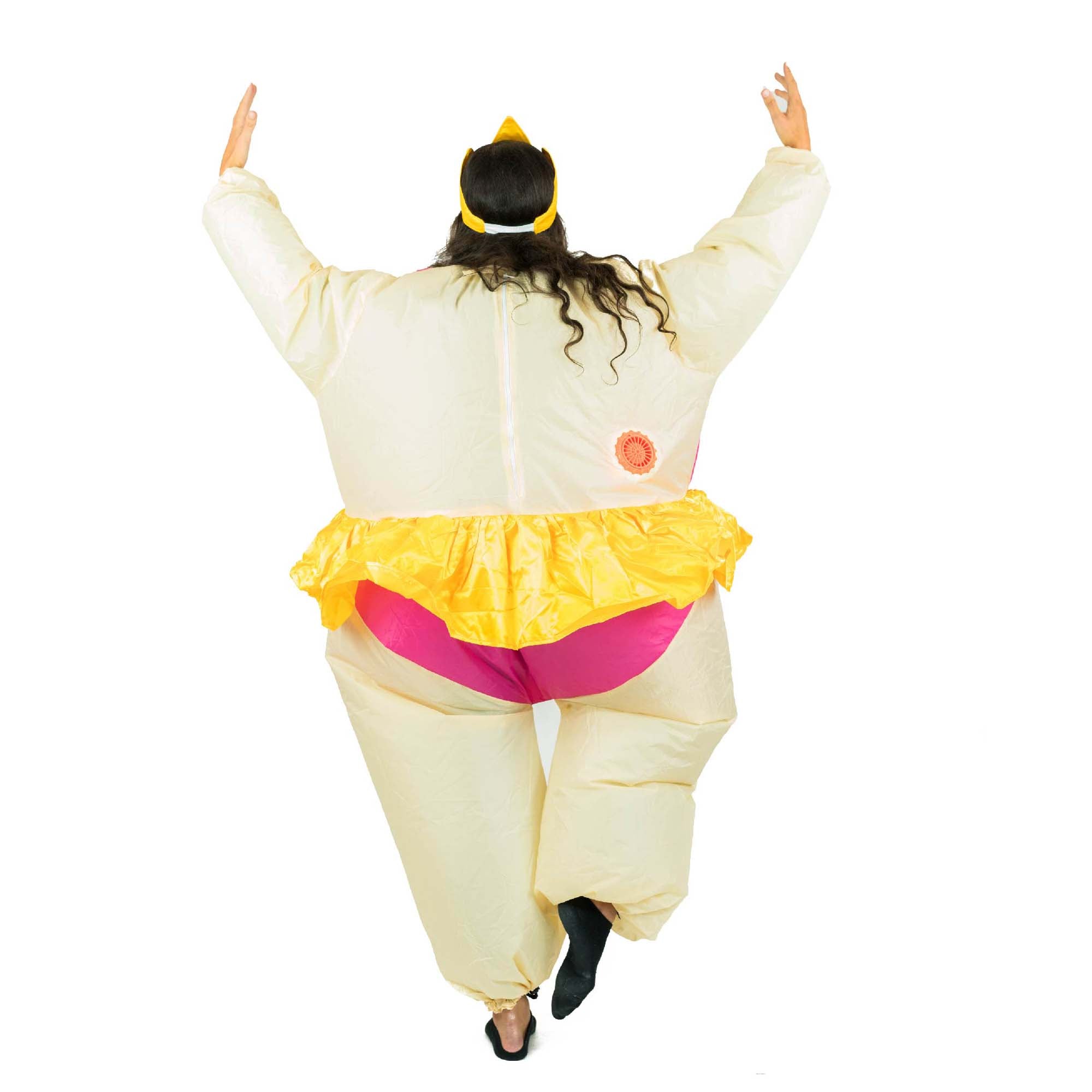 Déguisement adulte GENERIQUE Un beau Costume danseuse ballerine avec un  système gonflable déguisement fete accesssoire costume insolite drole