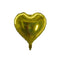 BOOMBA INTERNATIONAL TRADING CO,. LTD Balloons Holographic Gold Heart Shaped Foil Balloon, 18 Inches, 1 Count 810120716787