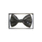 BUY4STORE Costume Accessories Black sequin bow tie 410000989456