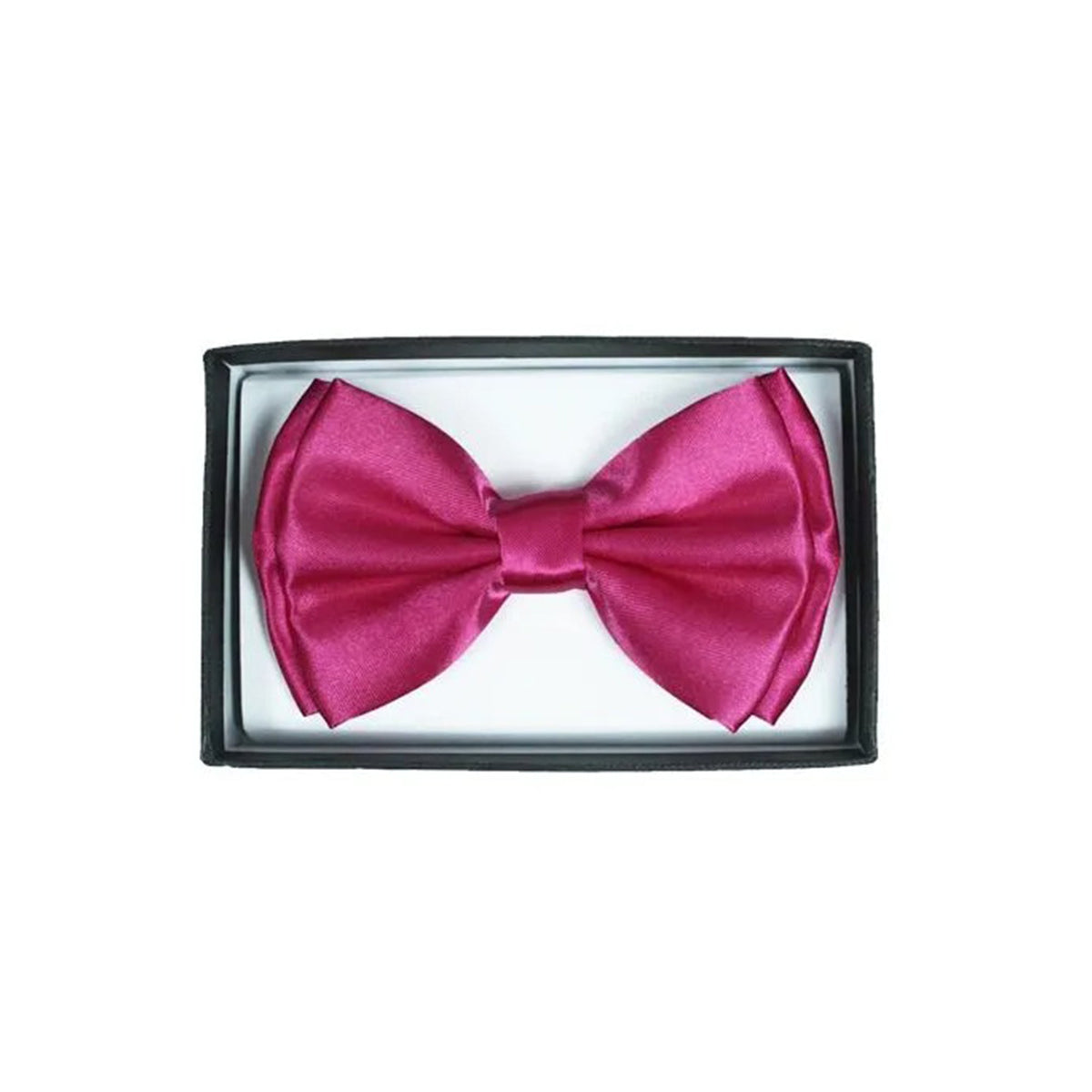 BUY4STORE Costume Accessories Hot pink satin bow tie 410001041252