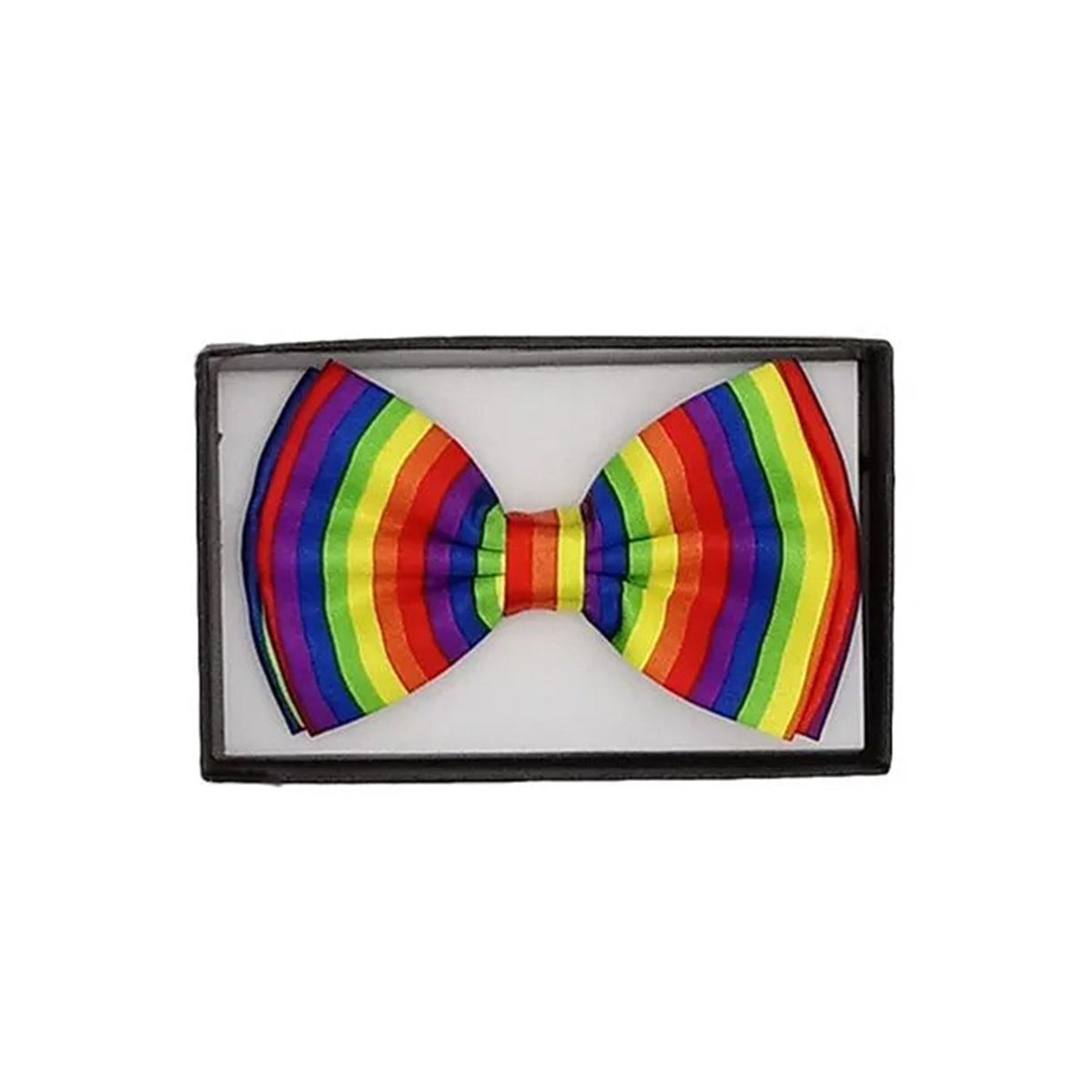 BUY4STORE Costume Accessories Rainbow striped bow tie 410000989500