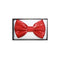 BUY4STORE Costume Accessories Red sequin bow tie 410000989449