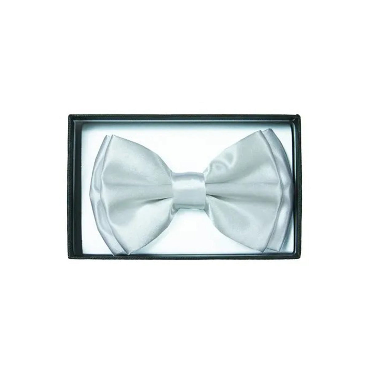 BUY4STORE Costume Accessories White satin bow tie 410000989432