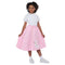 CALIFORNIA COSTUMES Costumes Pink Poodle Skirt for Kids, 50s Skirt