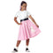 CALIFORNIA COSTUMES Costumes Pink Poodle Skirt for Kids, 50s Skirt