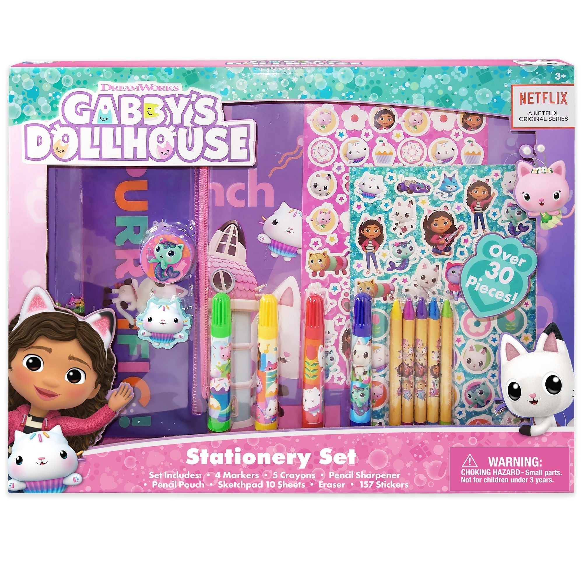 Gabby's Dollhouse Stationery Set, 1 Count | Party Supplies – Party Expert