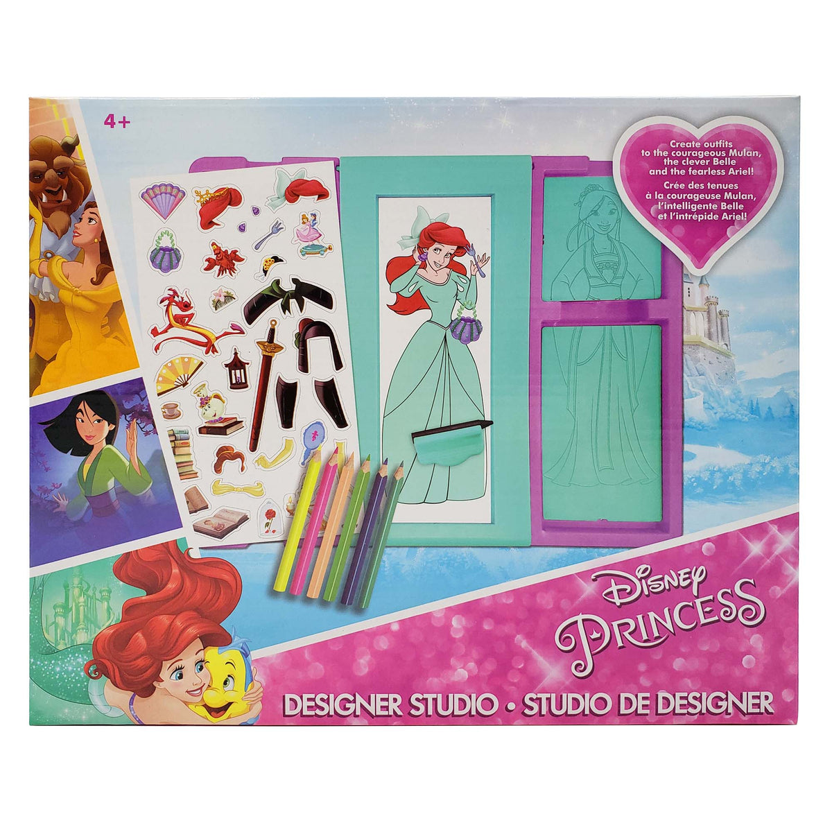 DANAWARES Toys & Games Disney Princess Designer Studio, 1 Count 059562391507