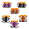 DANSON DECOR Halloween Glitter Spiders, Assortment, 1 Count