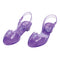 DISGUISE (TOY-SPORT) Costume Accessories Elsa Purple Jelly Shoes for Kids, Disney