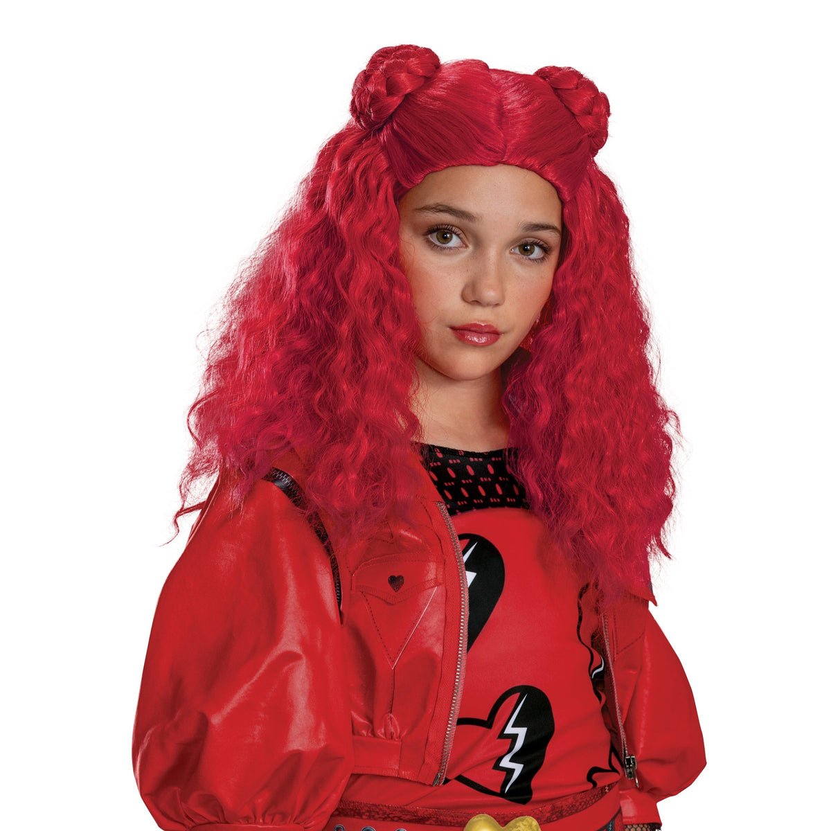 Red Wig for Kids, Descendants: The Rise Of Red | Party Expert