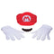 DISGUISE (TOY-SPORT) Costume Accessories Super Mario Bros Mario Elevated Classic Accessory Kit for Adults, Nintendo 192995186804