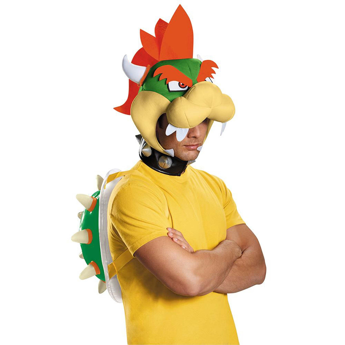 DISGUISE (TOY-SPORT) Costumes Nintendo Super Mario Bros Bowser Accessories Kit for Adults