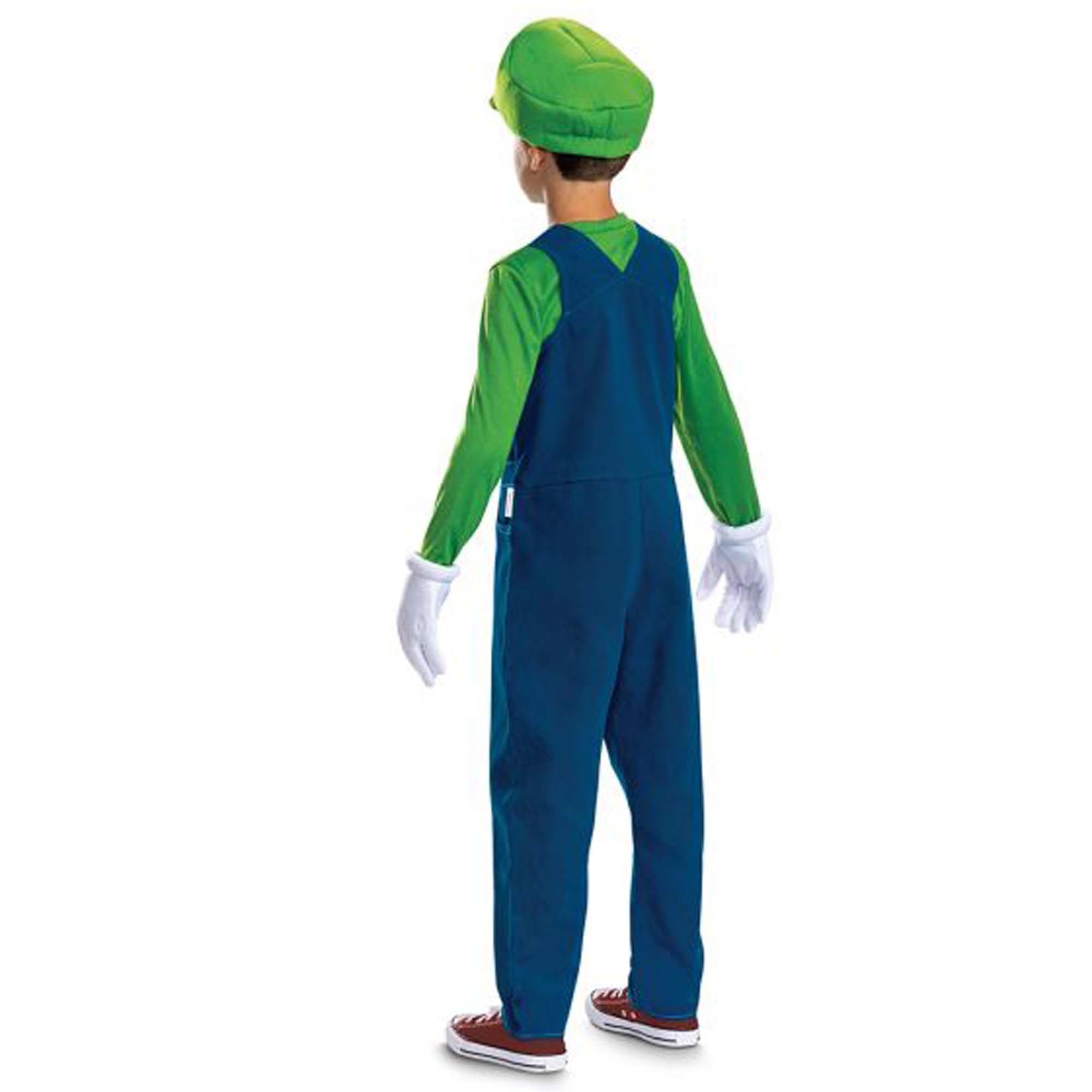 Nintendo Super Mario Bros Luigi Costume for Kids | Party Expert