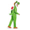 DISGUISE (TOY-SPORT) Costumes Nintendo Super Mario Bros Yoshi Deluxe Costume for Adults, Green Jumpsuit with Attached Tail