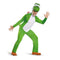 DISGUISE (TOY-SPORT) Costumes Nintendo Super Mario Bros Yoshi Deluxe Costume for Adults, Green Jumpsuit with Attached Tail