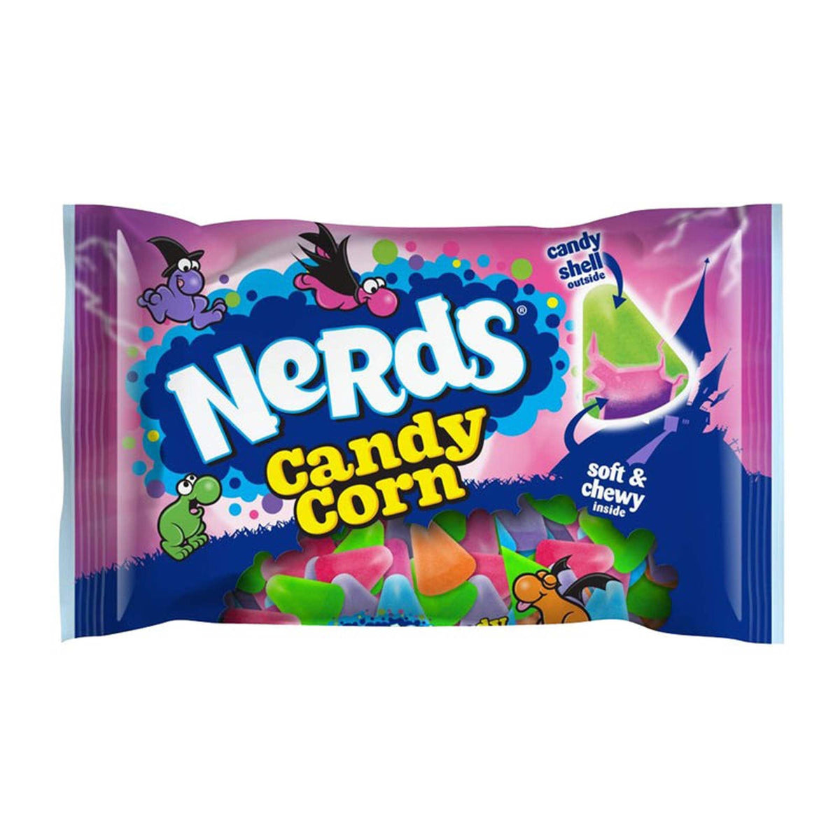 DISTRIBUTION JJ CANDY Halloween Nerds Candy Corn, 227g, 1 Count 079200057572