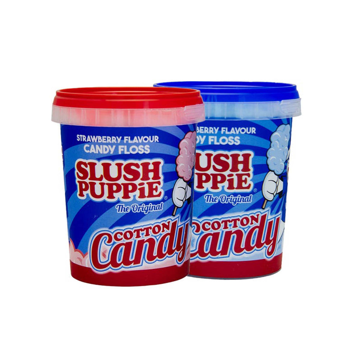 DISTRIBUTION JJ CANDY Impulse Buying Slush Puppie Cotton Candy, 30g, Assortment, 1 Count 5056192410047