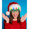 DM MERCHANDISING INC Christmas Jumbo Christmas Flashing Glasses, 1 Count 722950408926