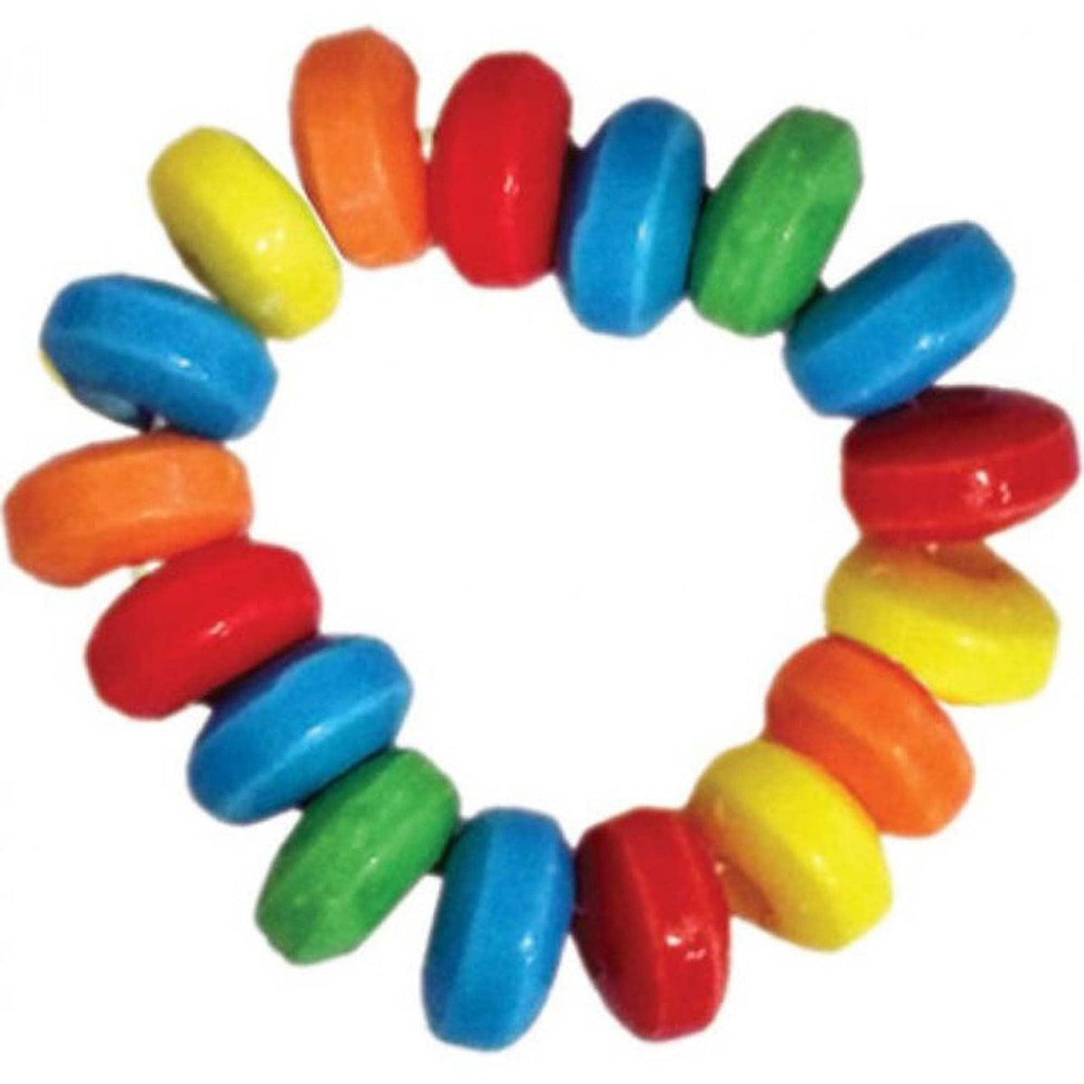 EP Product Canada INC. Bachelorette Bachelorette Party Rainbow Candy Cock Ring, 1 Count