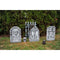 FUN WORLD Halloween Tombstone, Assortment, 22 Inches, 1 Count 071765128476