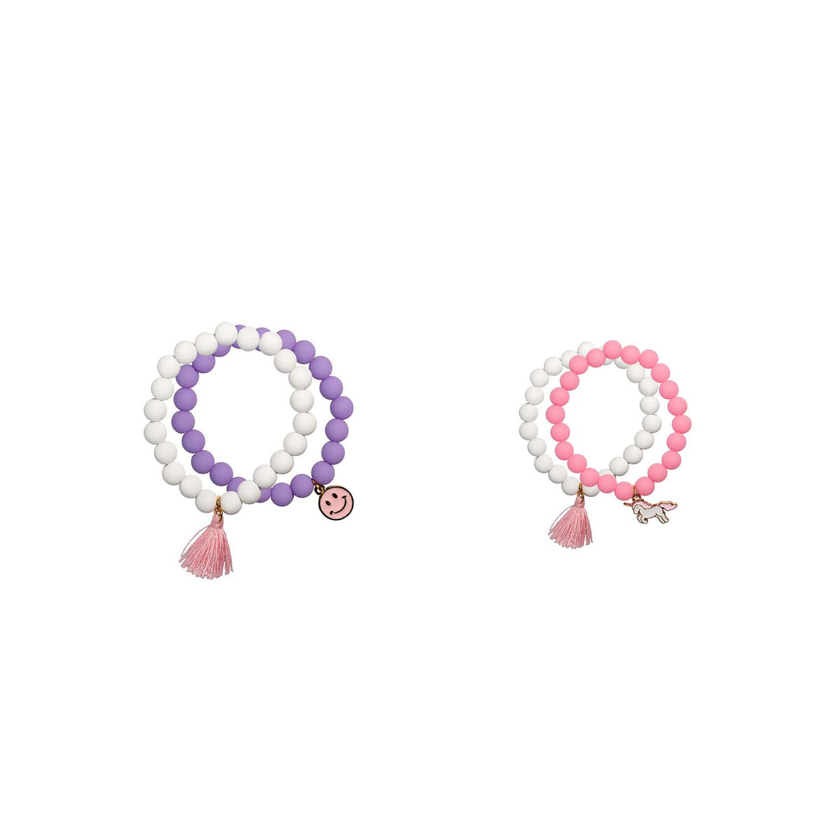 Great Pretenders Impulse Buying Pretty Pastel Soft Touch Bracelets for Kids, Assortment, 2 Count