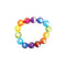 Great Pretenders Impulse Buying Rainbow Chunky Bobble Bracelet for Kids, 1 Count