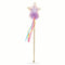 Great Pretenders Kids Birthday Glitter Rainbow Star Wand, Assortment, 1 Count 771877158001