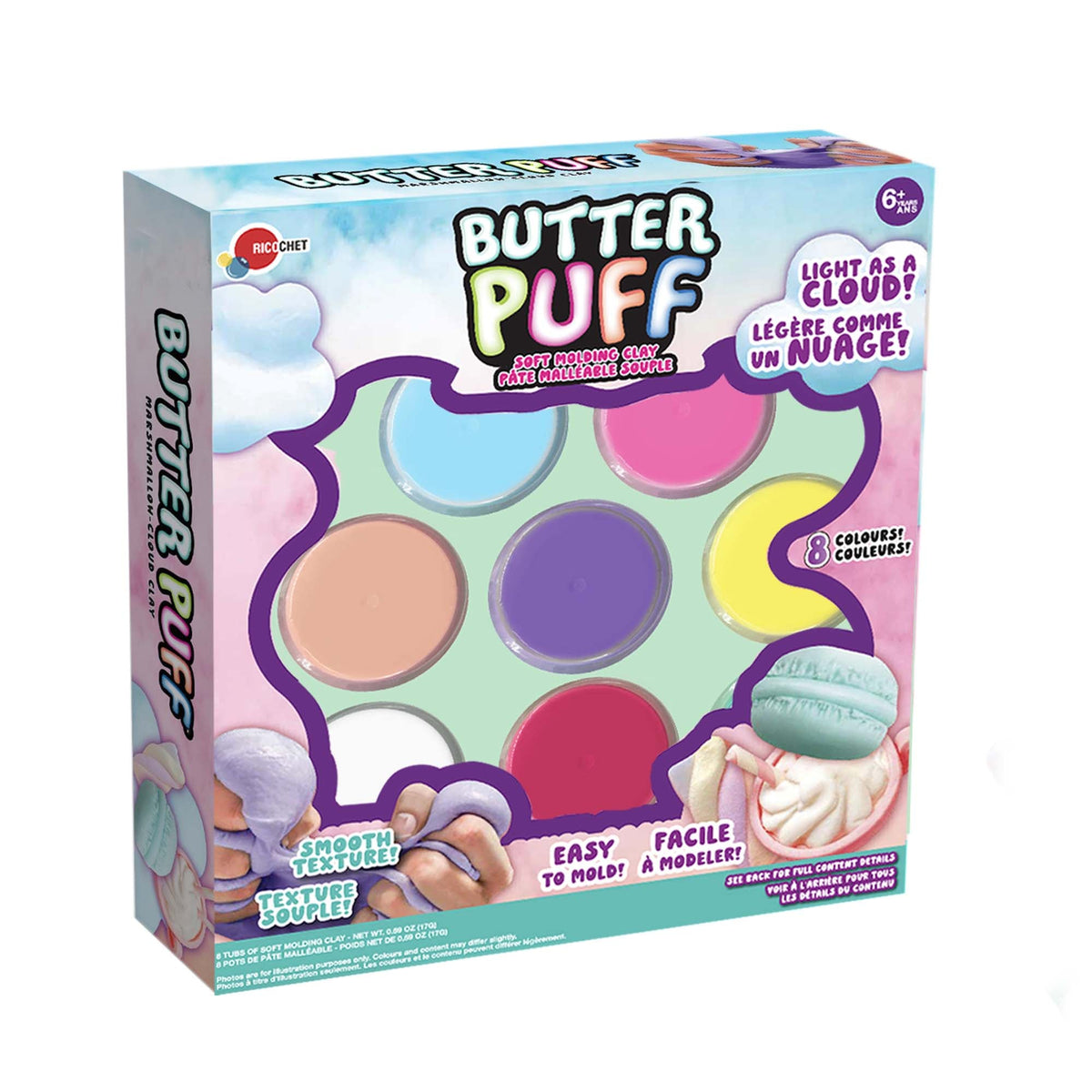 GROUPE RICOCHET Impulse Buying Butter Puff Slime Kit, 1 Count