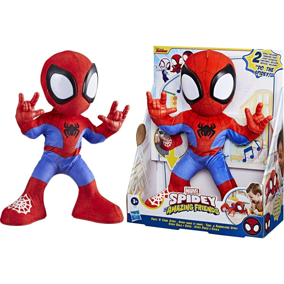 HASBRO Toys & Games Marvel Spidey Dance and Crawl Toy, 1 Count 5010996201621