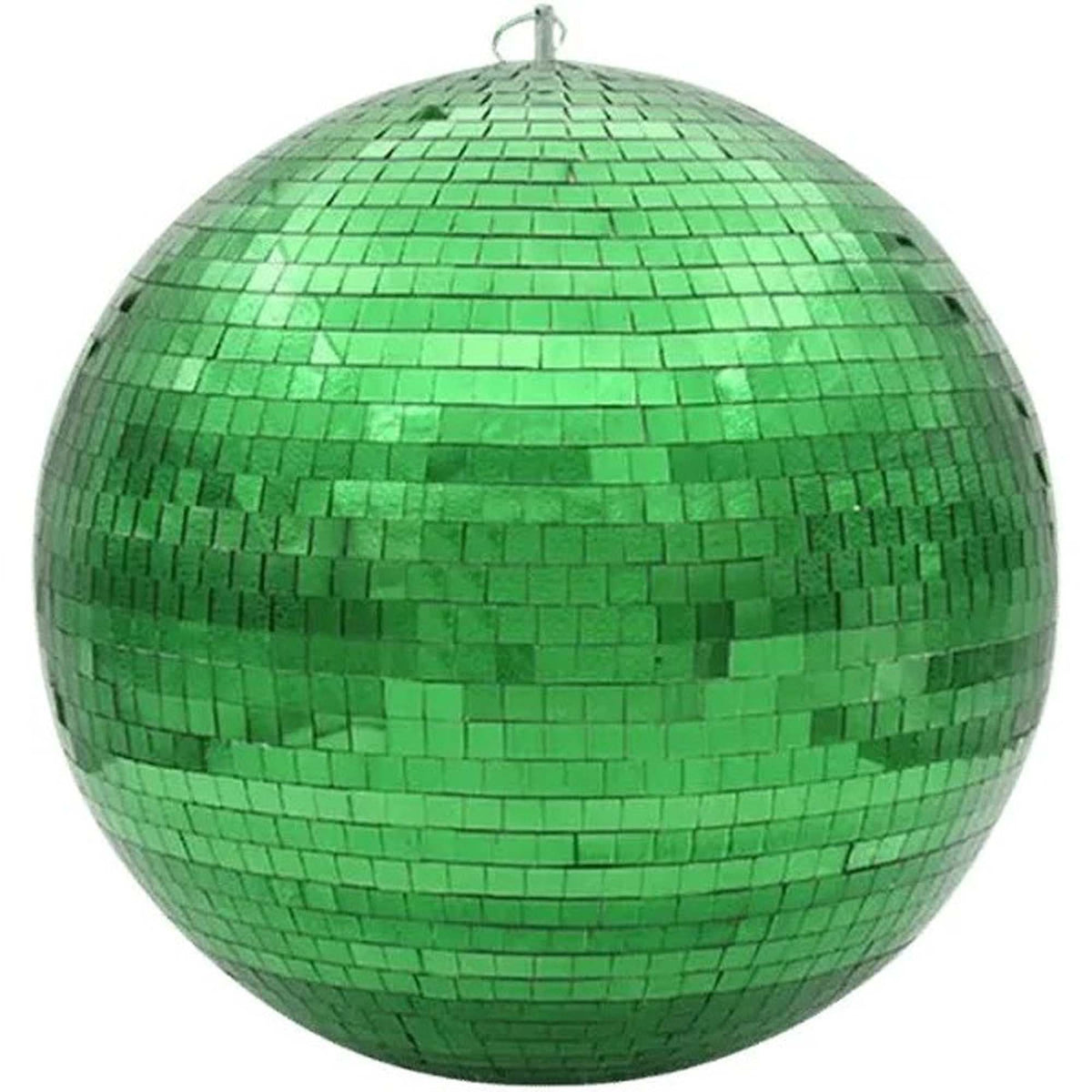 HMS NOUVEAUTE LTEE Christmas Green Disco Ball, 4 Inches, 1 Count 057543829049