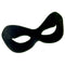 HMS NOUVEAUTE LTEE Costume Accessories Black Venetian Half-Mask, 1 Count 057543234362