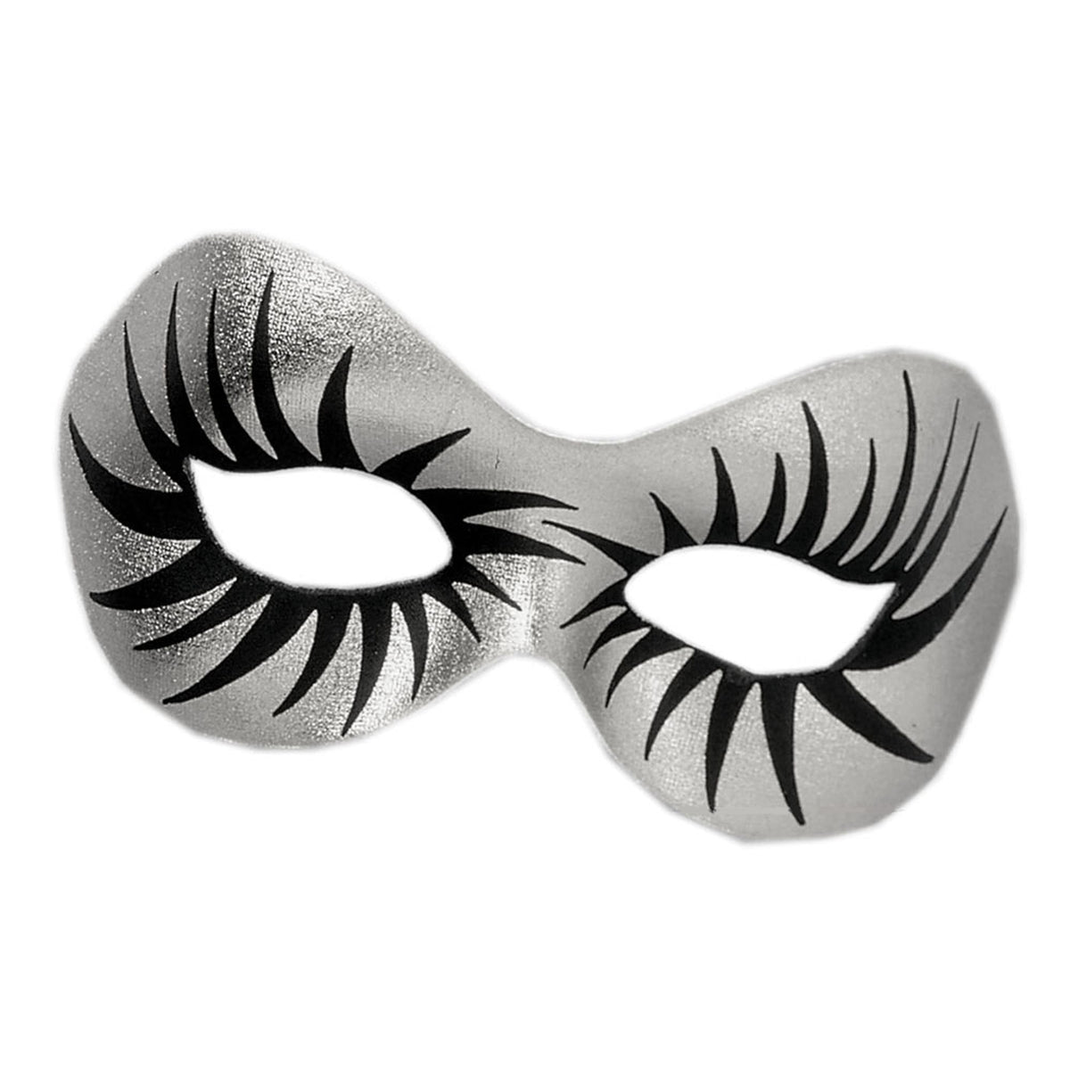 HMS NOUVEAUTE LTEE Costume Accessories Silver Makeup Mask, 1 Count 057543244644