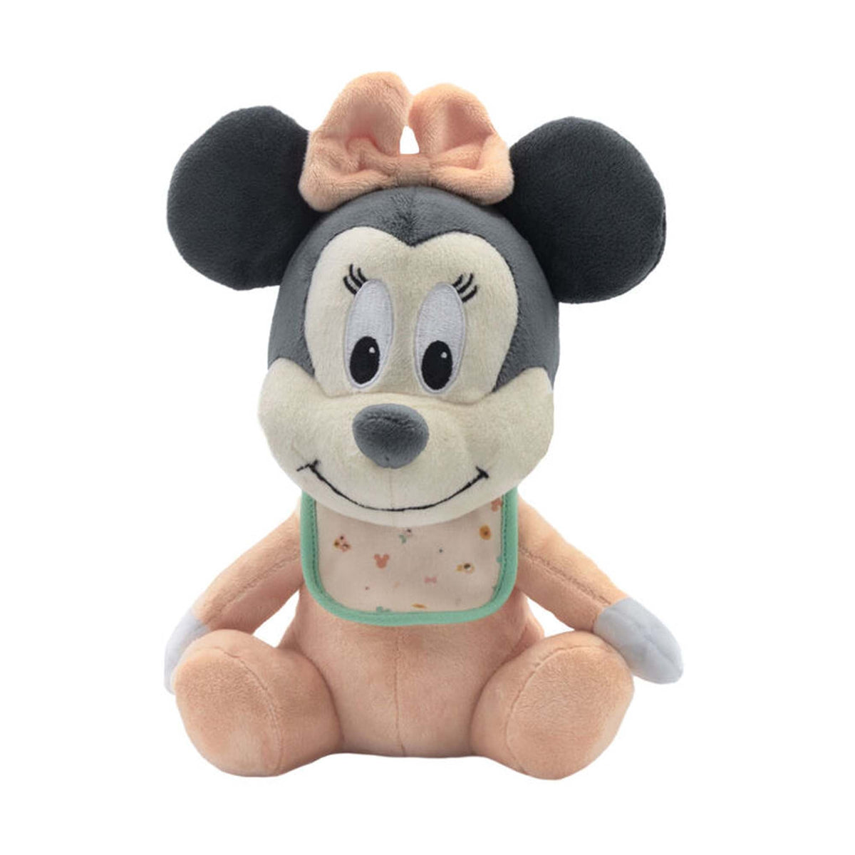 IMPORT DRAGON Baby Shower Baby Minnie Mouse Plush, Disney, 9 Inches, 1 Count 672781922026