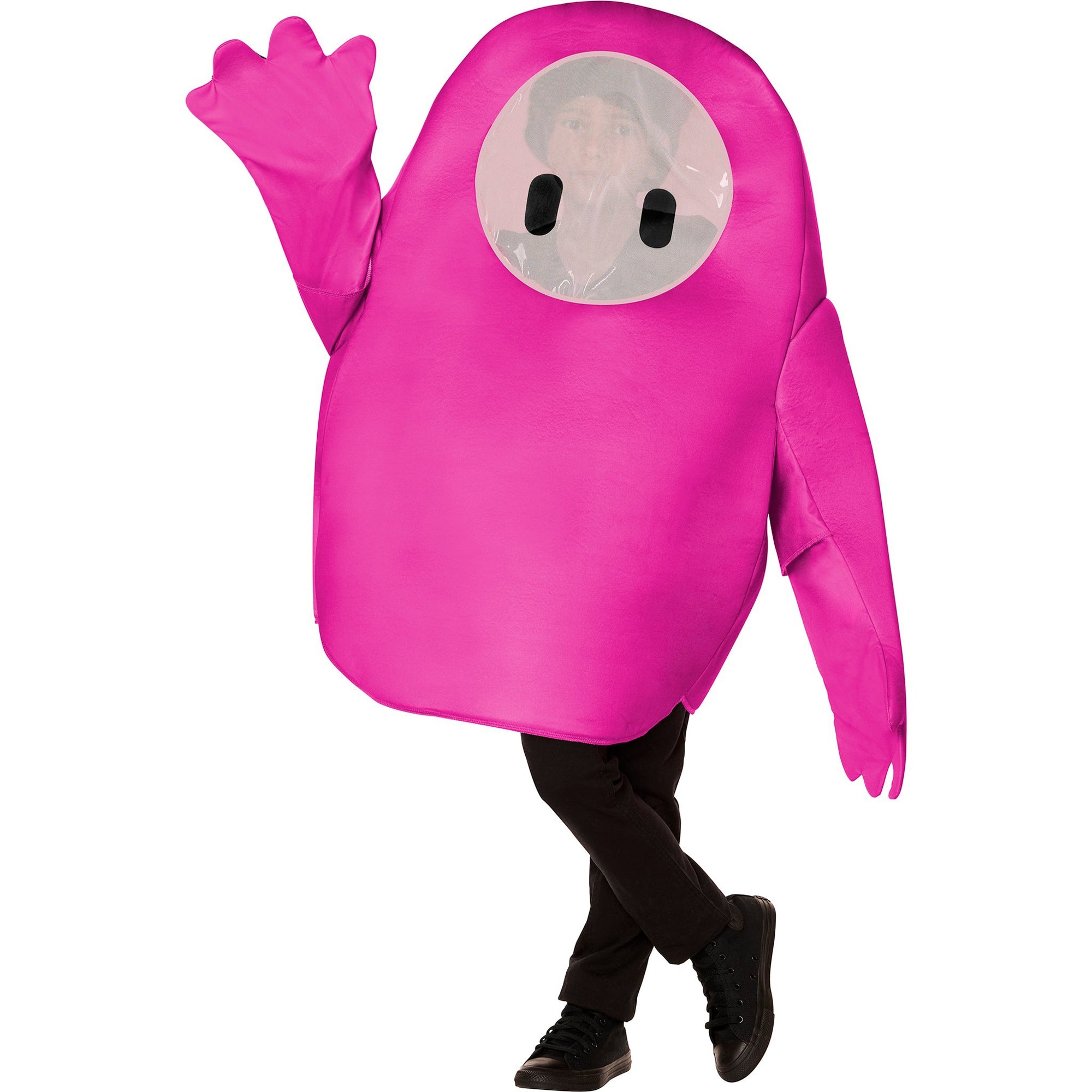 Fall Guys Pink Costume for Kids, Pink Tunic | Party Expert