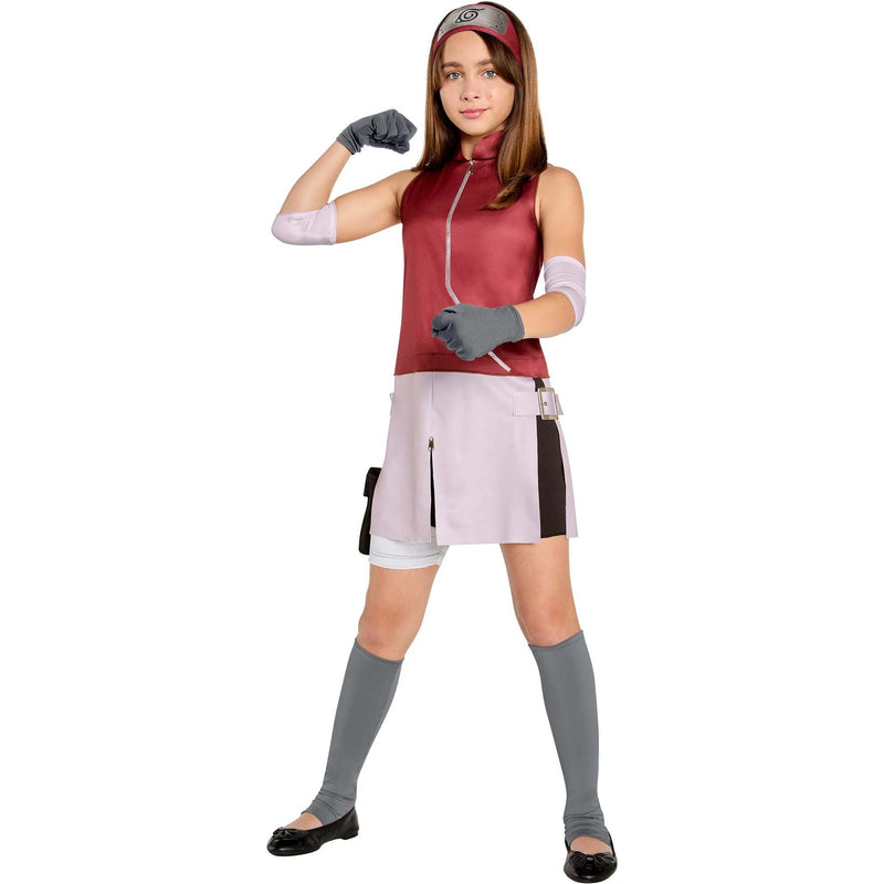 Naruto Shippuden Sakura Haruno Costume for Kids | Party Expert