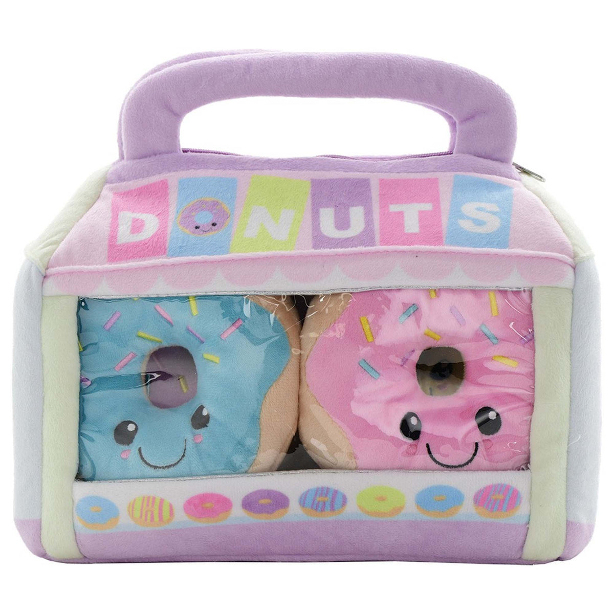 ISCREAM DIVISION Plushes Box of Donuts Plush, 5 Inches, 1 Count 810046289006