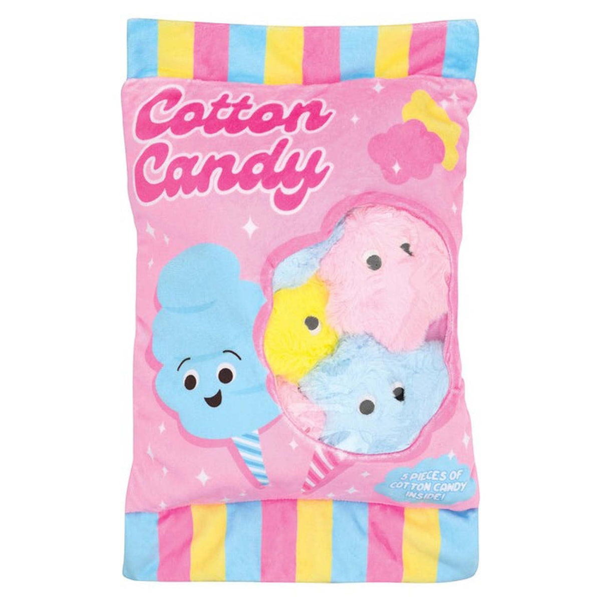 ISCREAM DIVISION Plushes Cotton Candy Packaging Plush, 16 Inches, 1 Count 810133933331