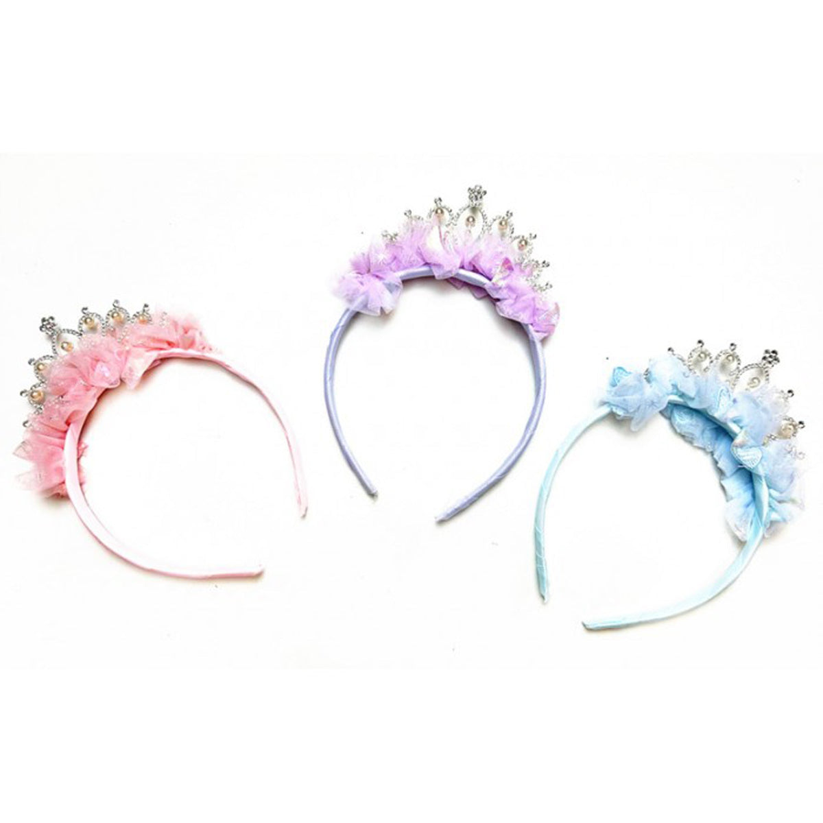 IVY TRADING INC. Costume Accessories Crown Headband, Assortment, 1 Count 8336572031633