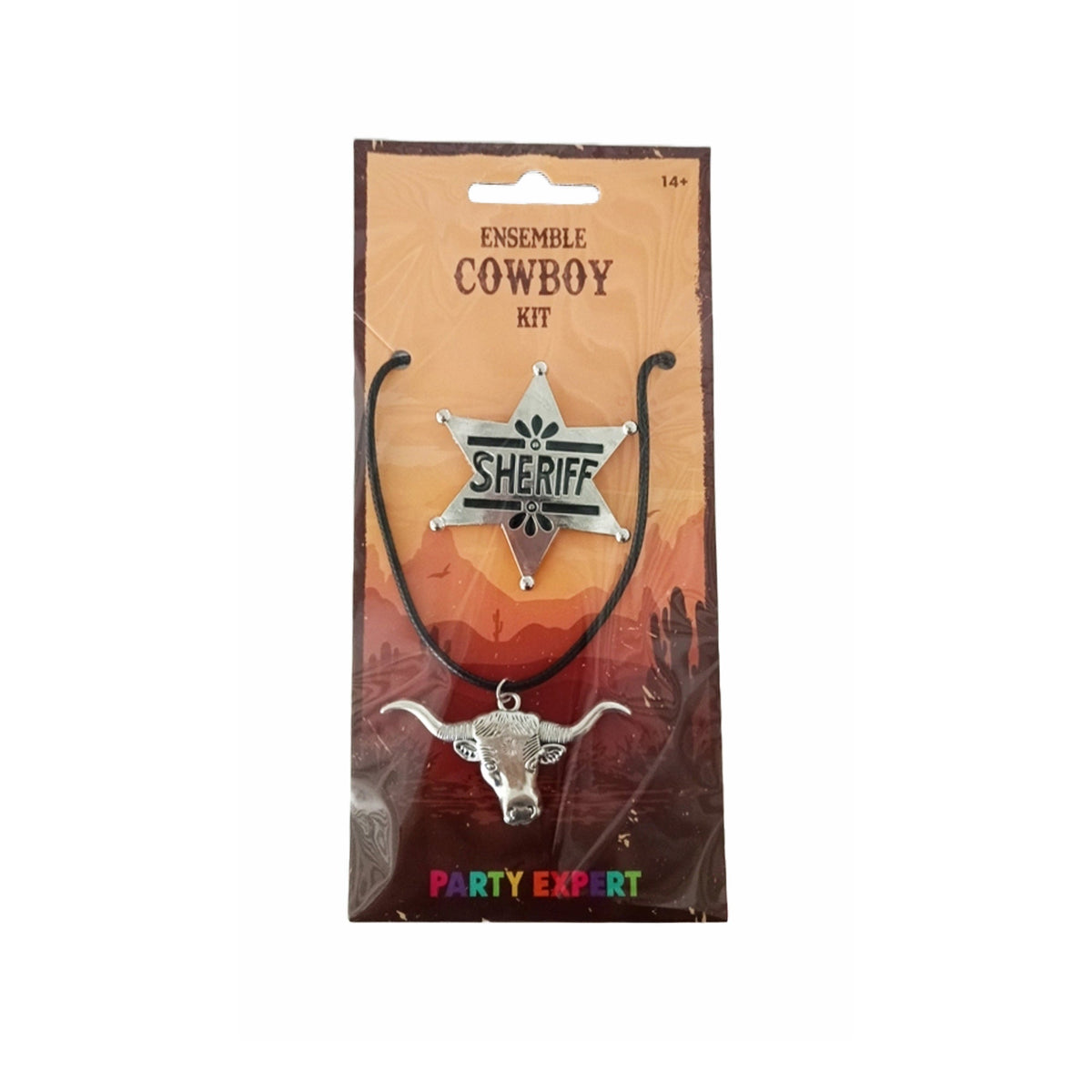 JIANGXI PANS ANIMATION CULTURE CREATIVE CO.,LTD Costume Accessories Cowboy Accessory Kit, 1 Count 810120716282