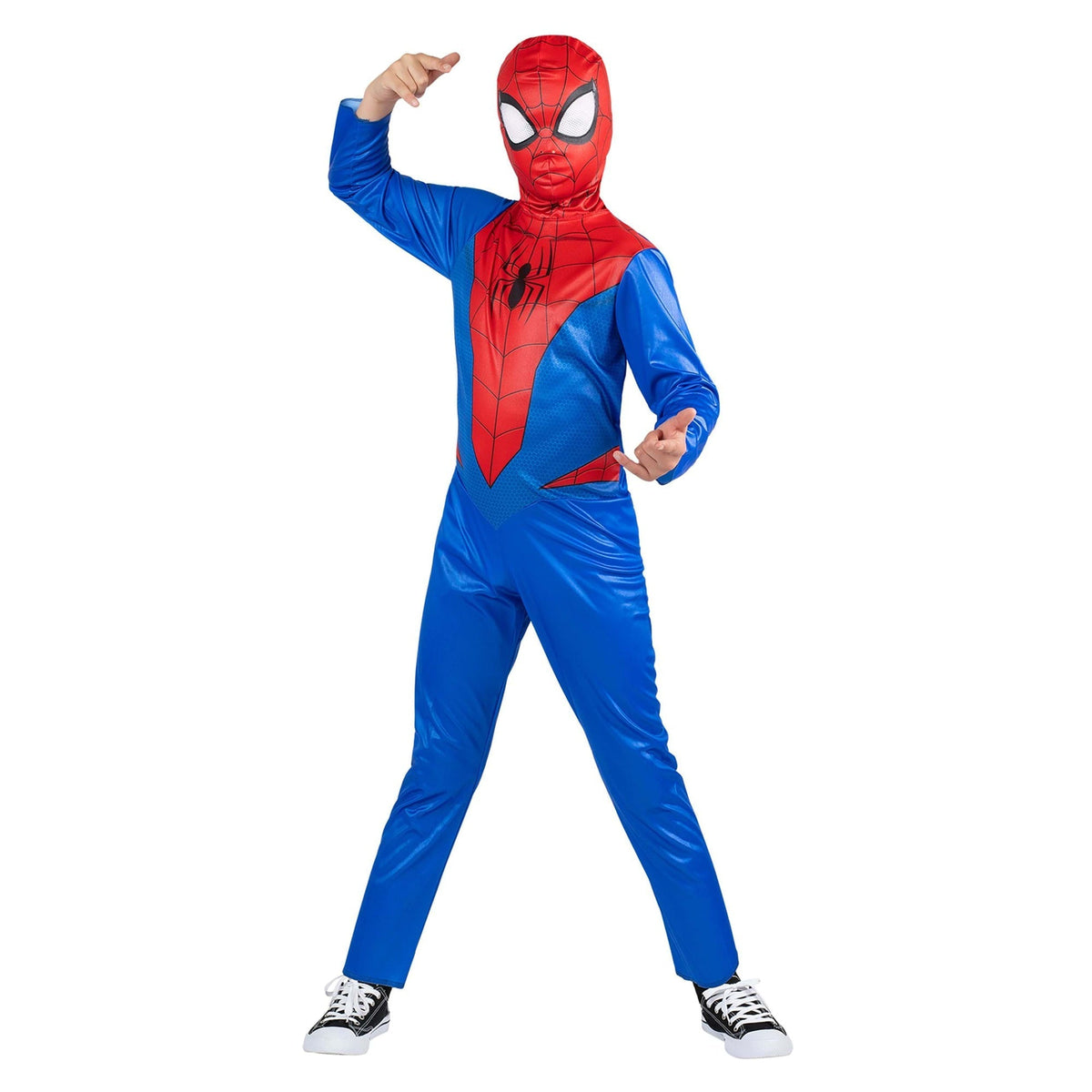 KROEGER Costumes Classic Spider-Man Value Costume for Kids, Marvel, Jumpsuit and Mask